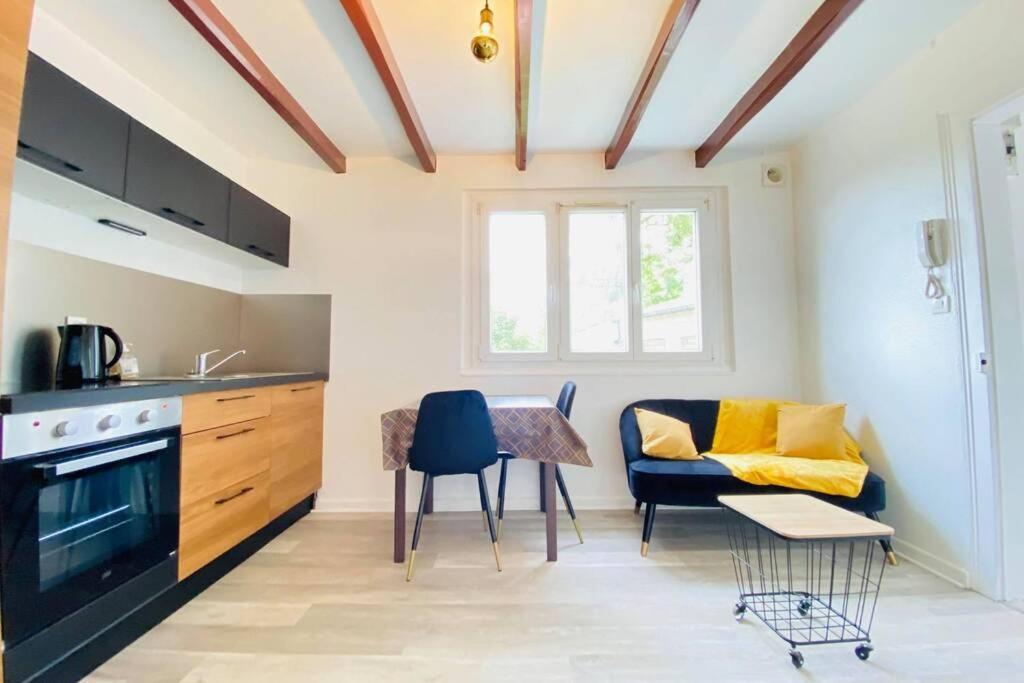 Appartement cosy avec jardin chaleureux Laon Extérieur photo